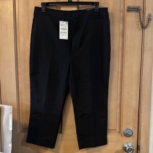 Zara Black Capri Pants